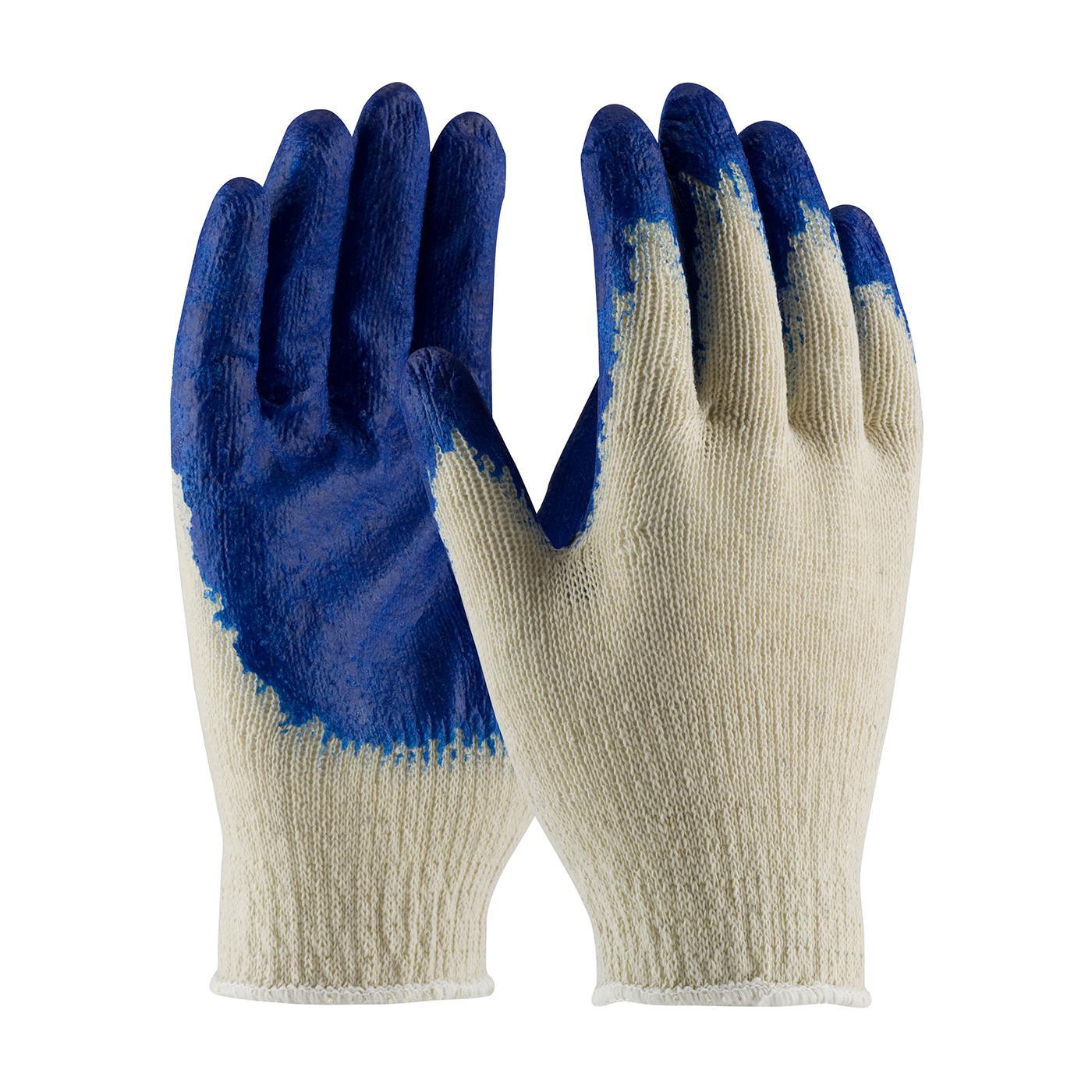 PIP® Economy Weight Seamless Knit Cotton/Polyester Glove with Latex Coated Smooth Grip on Palm & Fingers