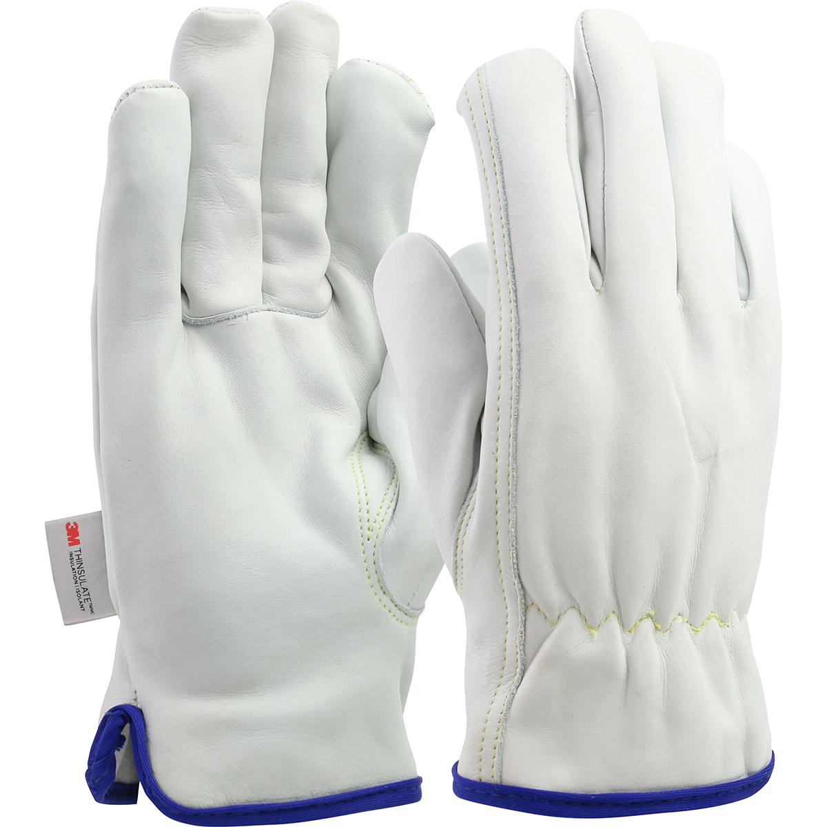 PIP® Superior Grade Top Grain Cowhide Leather Drivers Glove with 3M™ Thinsulate™ Lining - Keystone Thumb