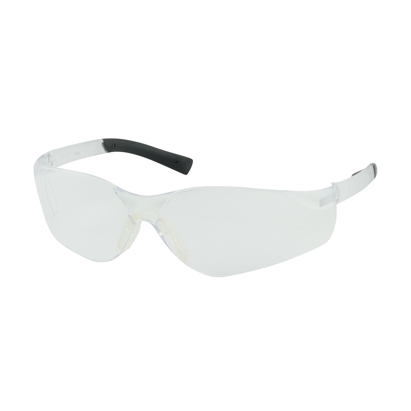 Zenon Z14SN™ Rimless Safety Glasses with Clear Temple, Clear Lens and Anti-Scratch / Anti-Fog Coating