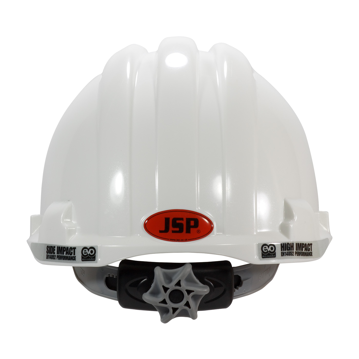 Vented, Type II Hard Hat with HDPE Shell, EPS Impact Liner, Polyester Suspension and Wheel Ratchet Adjustment, White, OS