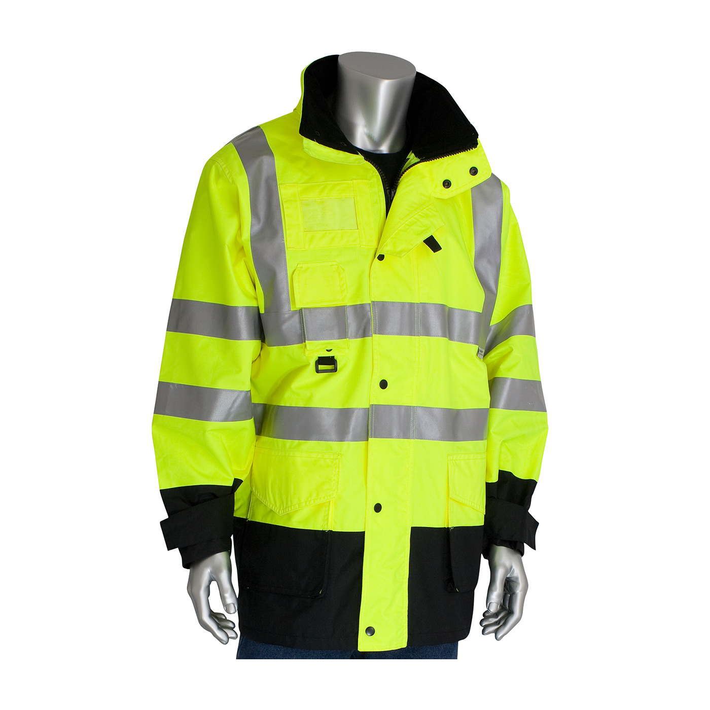 Safety yellow sales winter coat