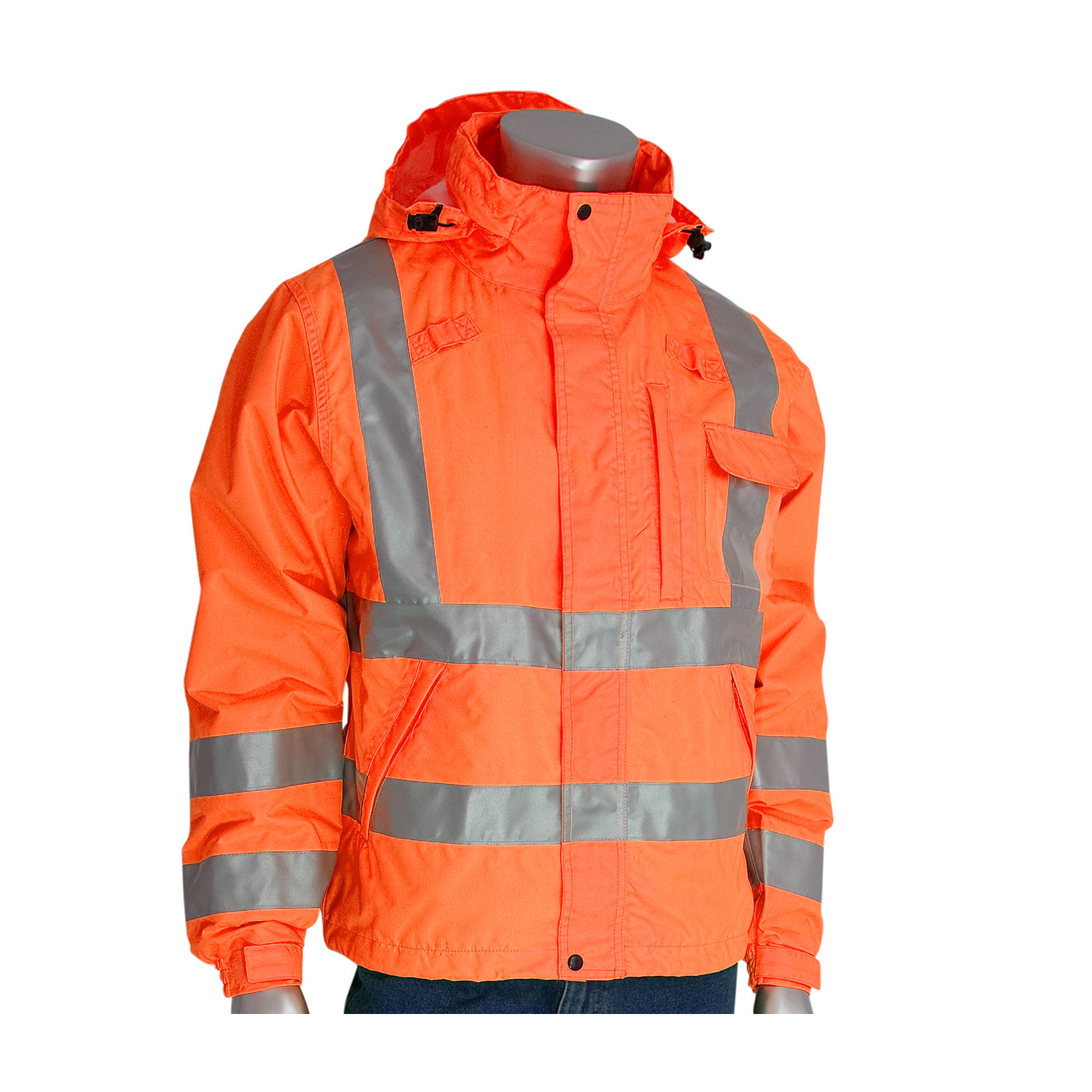 Heavy duty hot sale waterproof jacket