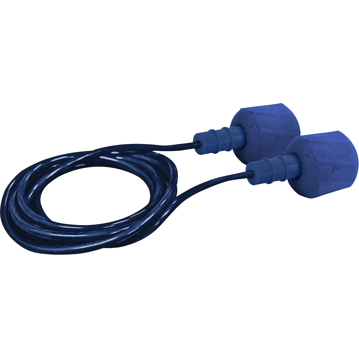 Metal Detectable Polyurethane Foam Corded Ear Plugs - 30 NRR