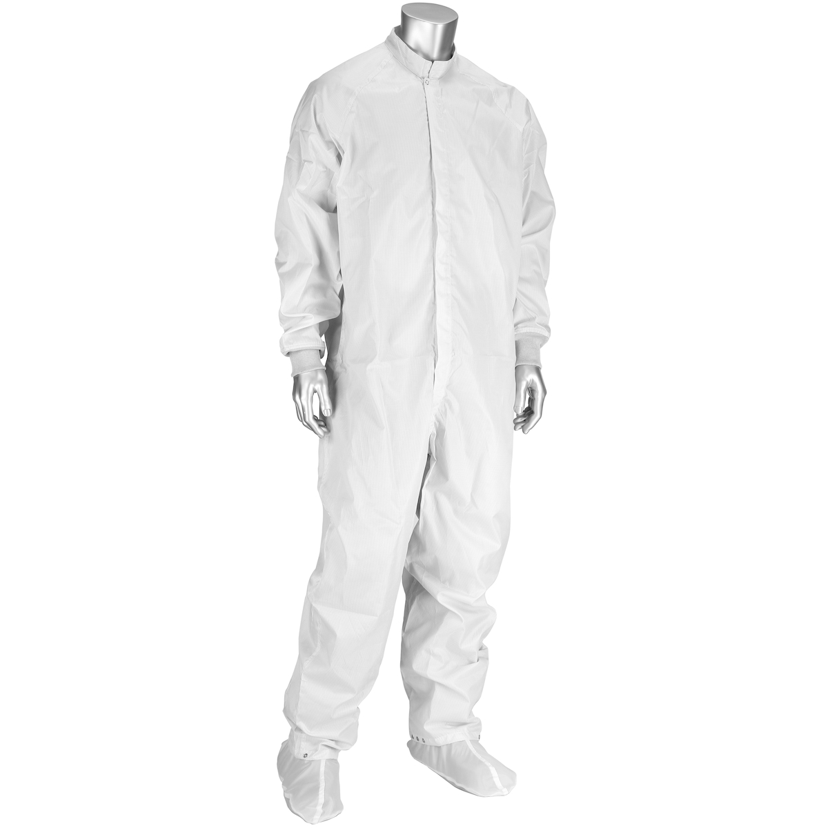 Disctek 2.5 ISO 4 (Class 10) Cleanroom Coverall, White, 2XL