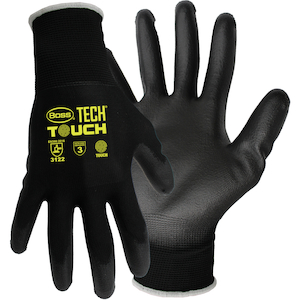 Polyester with Polyurethane Grip
