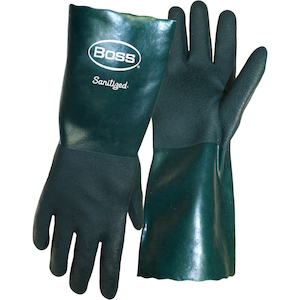 Supported PVC Gloves
