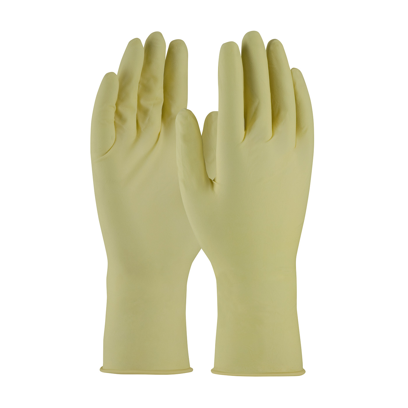 QRP® Qualatex® Single Use Class 100 Cleanroom Latex Glove with Fully Textured Grip - 12"