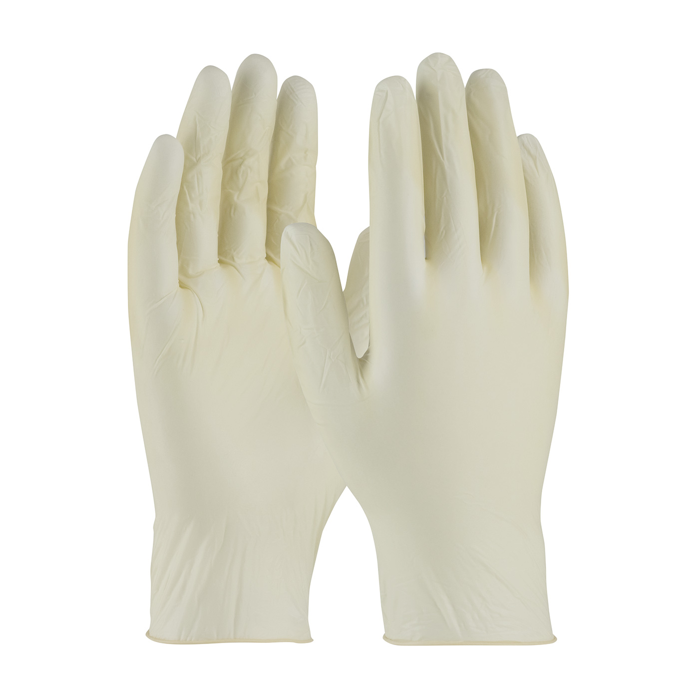 Disposable Nitrile Glove, Powder Free with Textured Grip - 3 mil, White, L