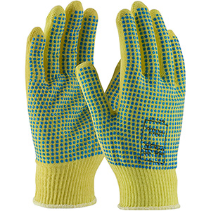 Kevlar Gloves with PVC Grips
