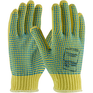 Kevlar Gloves with PVC Grips