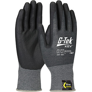 Kevlar with Solid Nitrile Grip