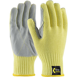 Kevlar Gloves with Leather Palms