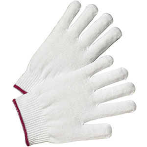 Cotton/Polyester Knit Glove