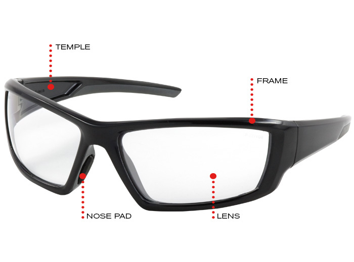 LIGHT PLUS Glasses - Tinted - DYNAMIC LightPlus safety glasses